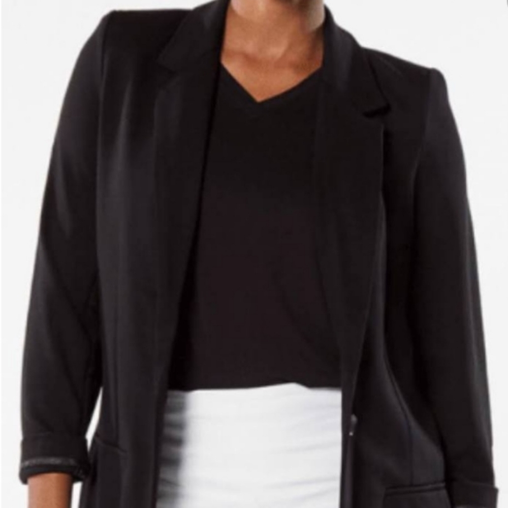 Ruby Ribbon ponte blazer size 3x black